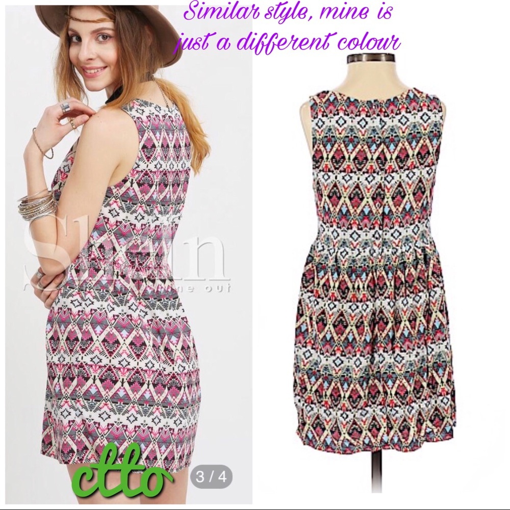 H&M Divided Aztec Print Dress - Picture 2 of 6